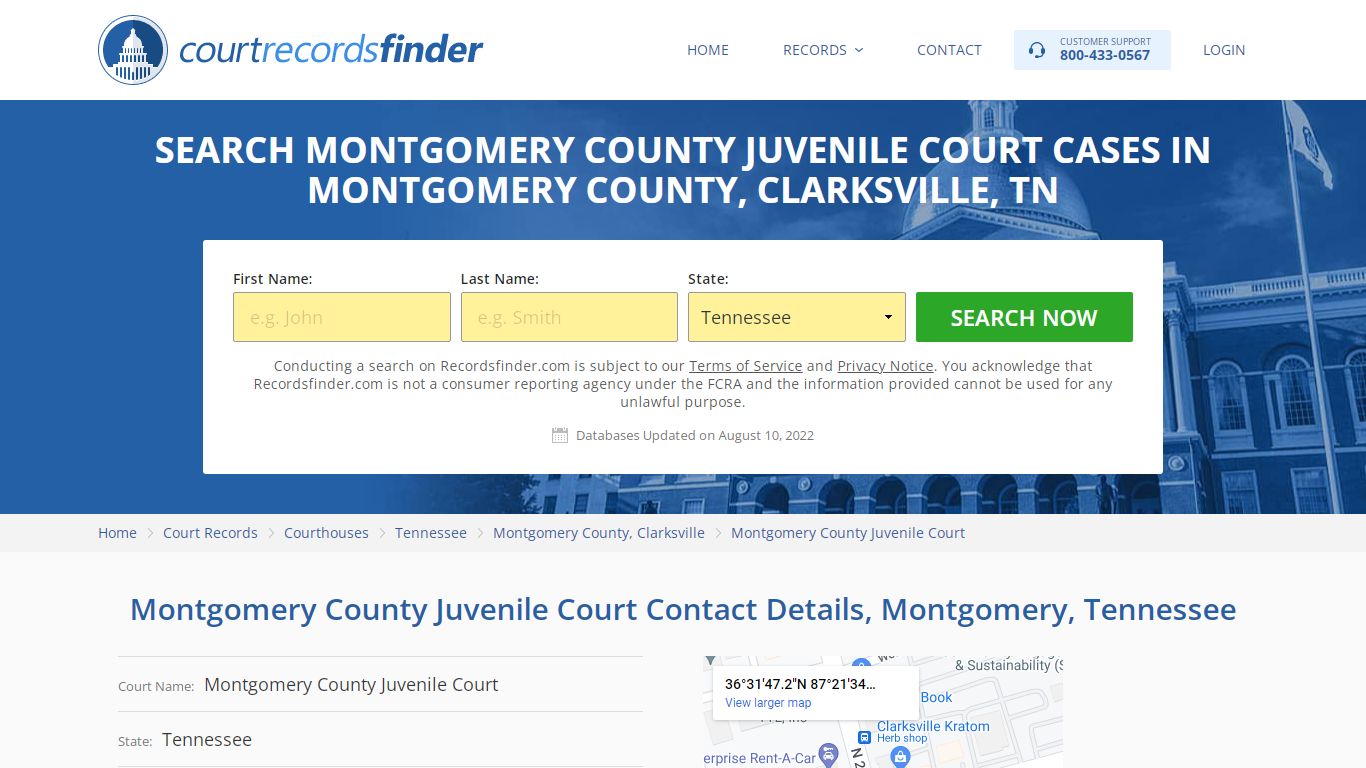 Montgomery County Juvenile Court Case Search - Montgomery ...